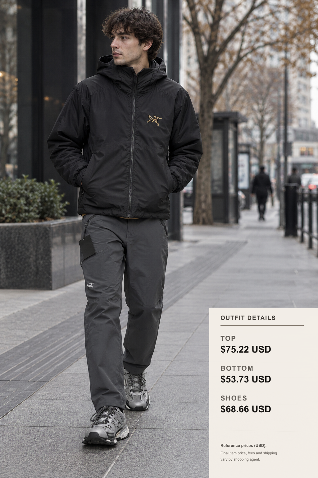 arcteryx Jacket Layering Guide outfit 1 full-body street style for fashionreps