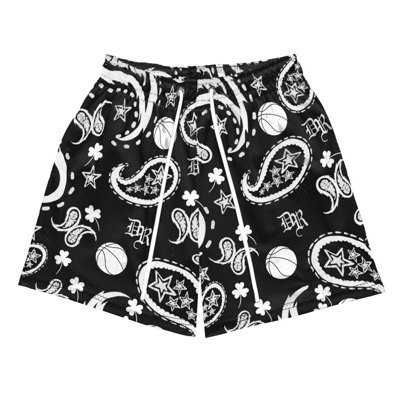 Dior Black Athletic Shorts Review: What $7.91 Buys in a Mesh-Lined Paisley-Print Short
