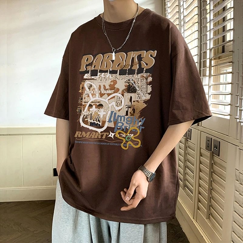 Foreign Trade Brown T-Shirt Review: The Cartoon Print After Five Home Laundry Cycles