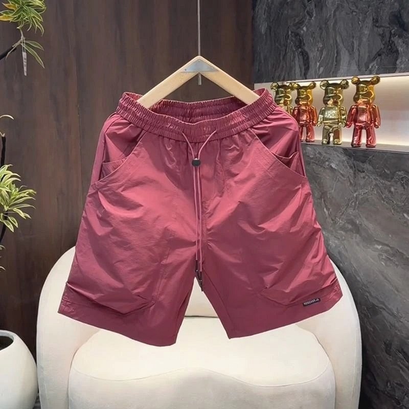 Foreign Trade Red Shorts in Everyday Casual Style Review: A $4.93 Drawstring Summer Short, Measured
