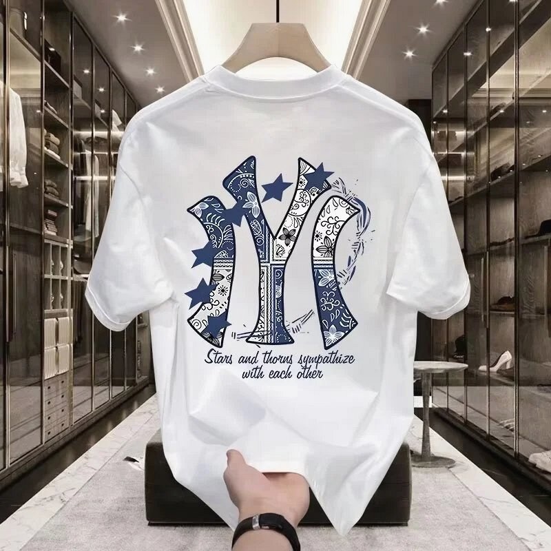 MLB Blue Printed Streetwear T-Shirt—Special Offer Review: The Dog-Walk Shift — Pet Hair, Leash Rub and Sweat on a $3.73 Milk-Silk Tee