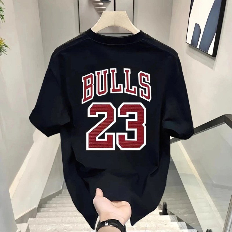NBA Black T-Shirt in Casual Streetwear Style Review: Tested Cotton Crew-Neck for $5.07